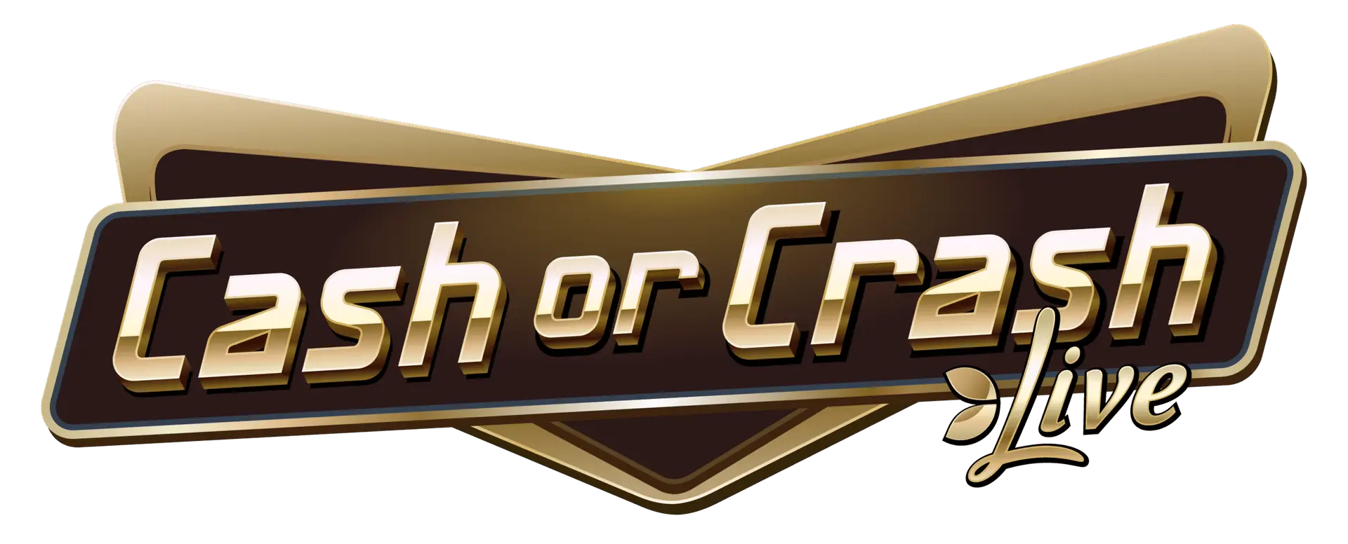 Cash or Crash Live by Evolution – official logo banner